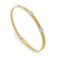 Bracciale Marco Bicego Donna Masai in Oro giallo Diamante 0.21 Ct BG731_B2 YW_M5_17 - BG731_B2 YW_M5_17